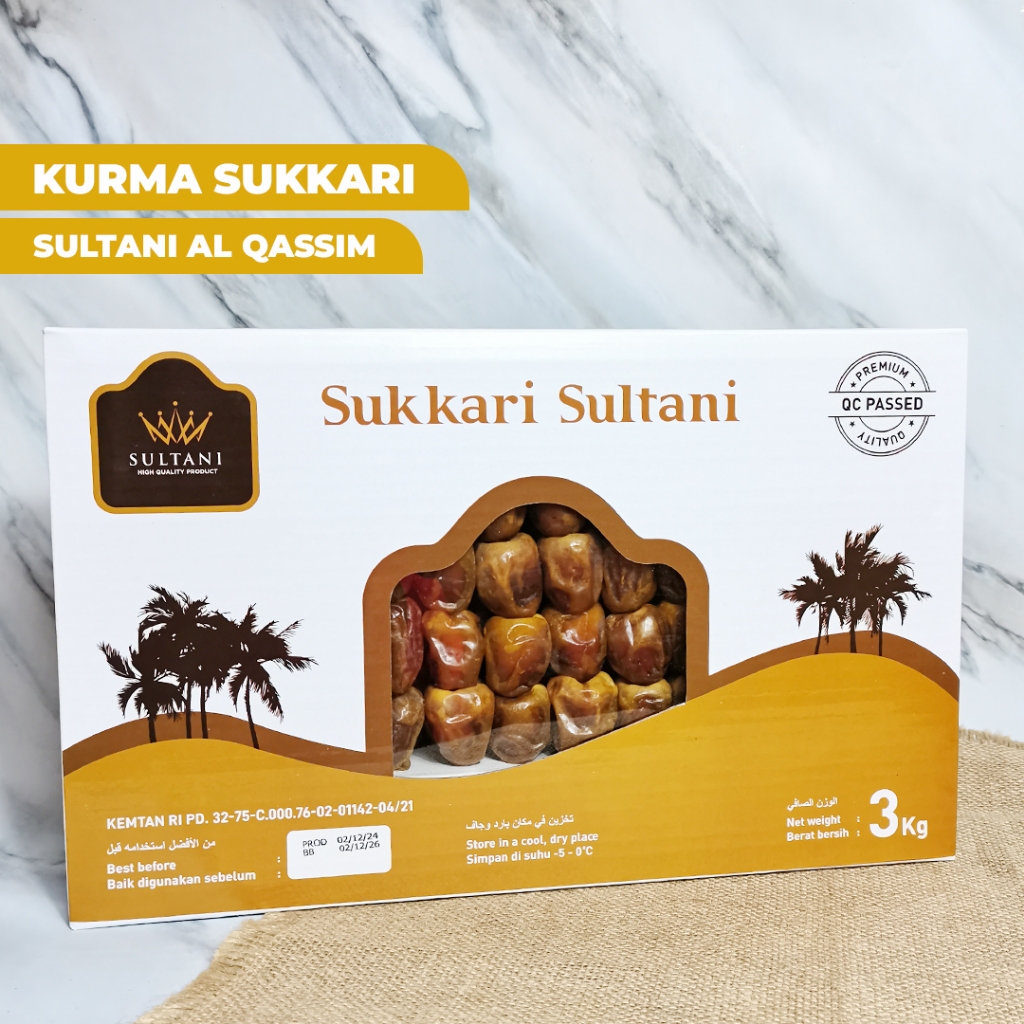 

Kurma Sukari Al Qassim Sultani 3 KG
