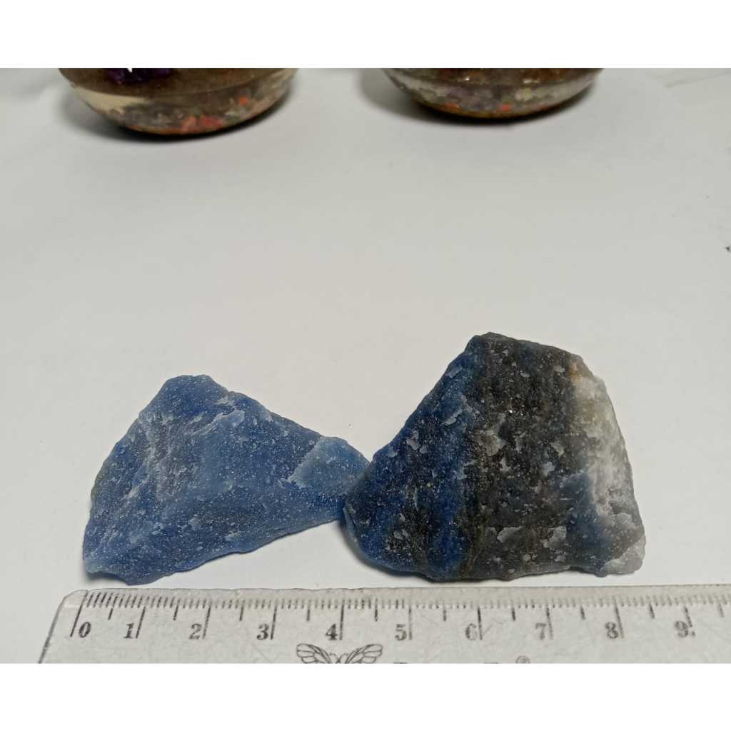 Batu Natural Blue Aventurine Rough / Raw (10)