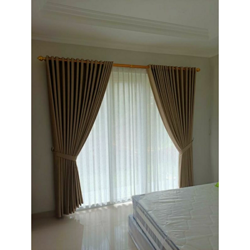 Gorden/rumah/Jendela/Tirai/Minimalis/Rumah/Kantor/blackout