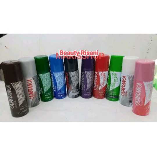 CASABLANCA PERRFUME BODY SPRAY (Kemasan Kaleng)