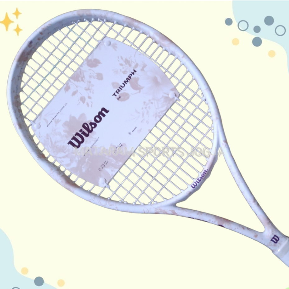 Raket Tenis Wilson Triumph SE Pink Sakura 110 Original