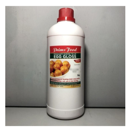 

EGG GLOSS Pengganti Kuning Telur Pengkilap Oles Roti Nastar 500 ml gr