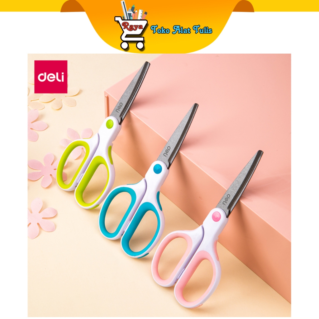 

Deli Gunting kantor Office Scissors 175mm 6054