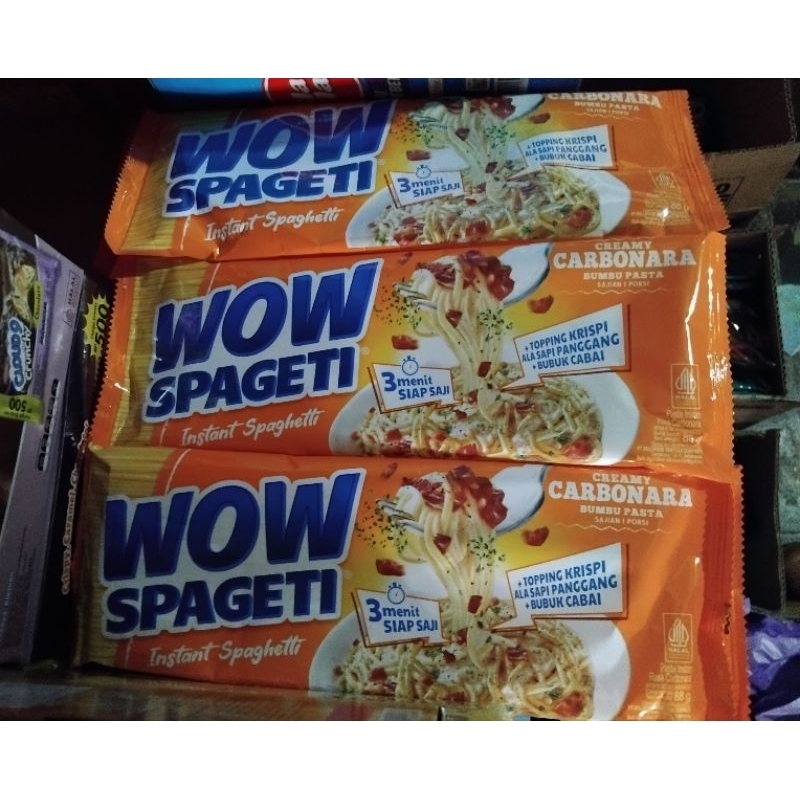 

SPAGETI WOW 88gr Termurah