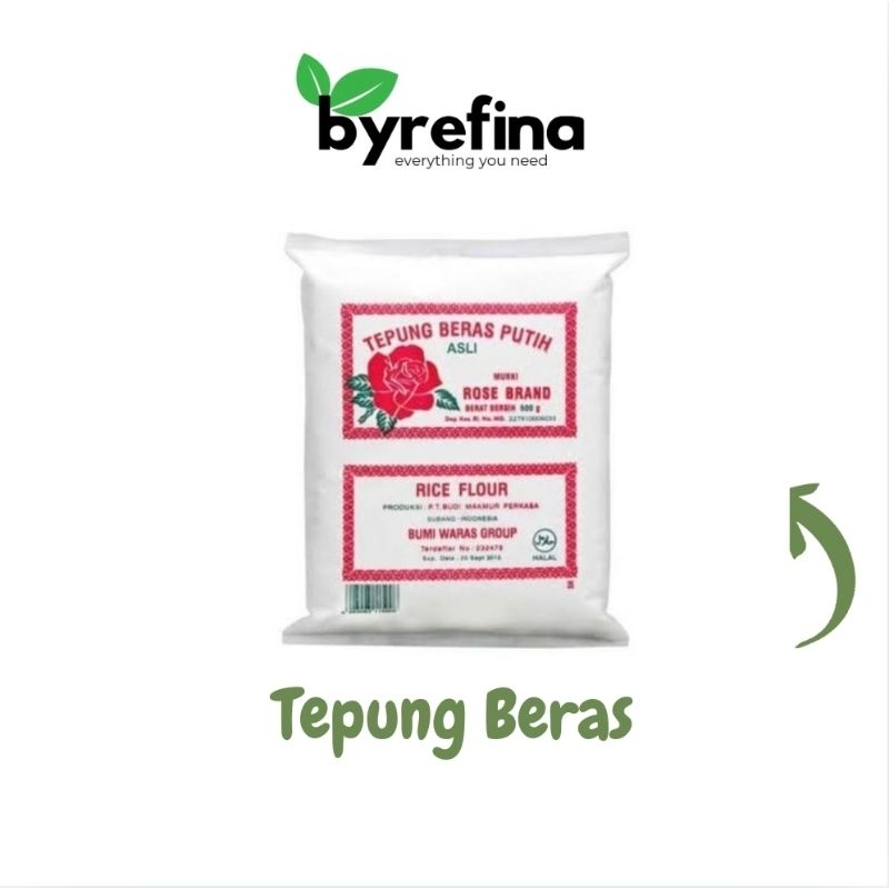 

Tepung Beras 200gr - 500gr Surabaya / Byrefina