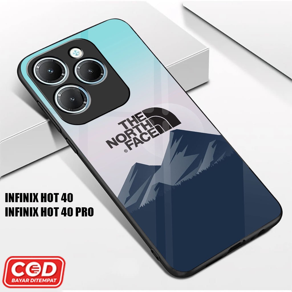 Softcase Infinix Hot 40 / Infinix Hot 40 Pro Terbaru - Softcase Glass Infinix Hot 40 - Casing Handph