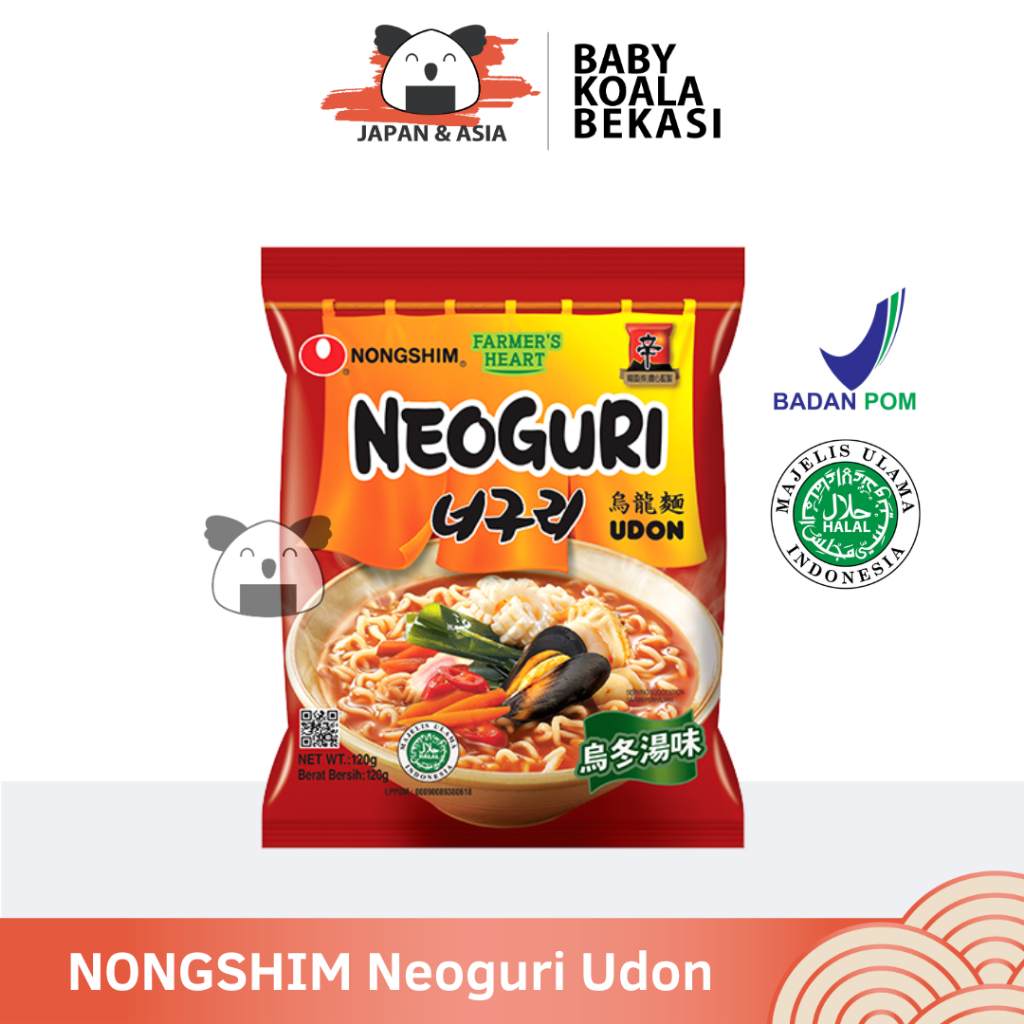 

NONGSHIM Ramen Korea Neoguri Udon 120g Hala..l - Bekasi