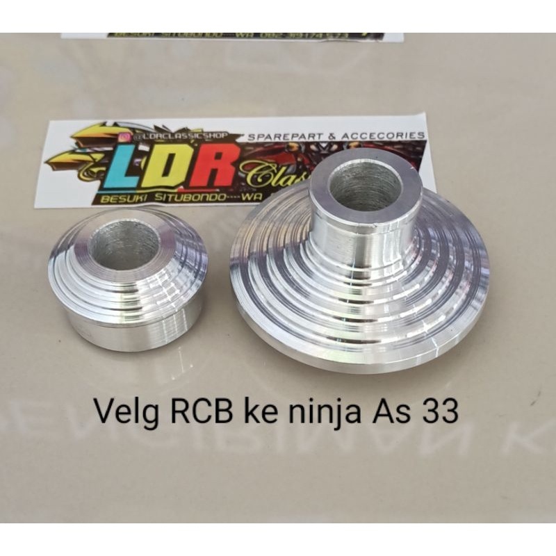 Bosh tromol Roda depan velg RCB PNP Shok ninja RR & R AS 33