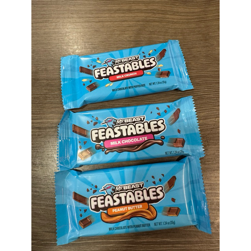 

Mr Beast Feastables Chocolate 35gram