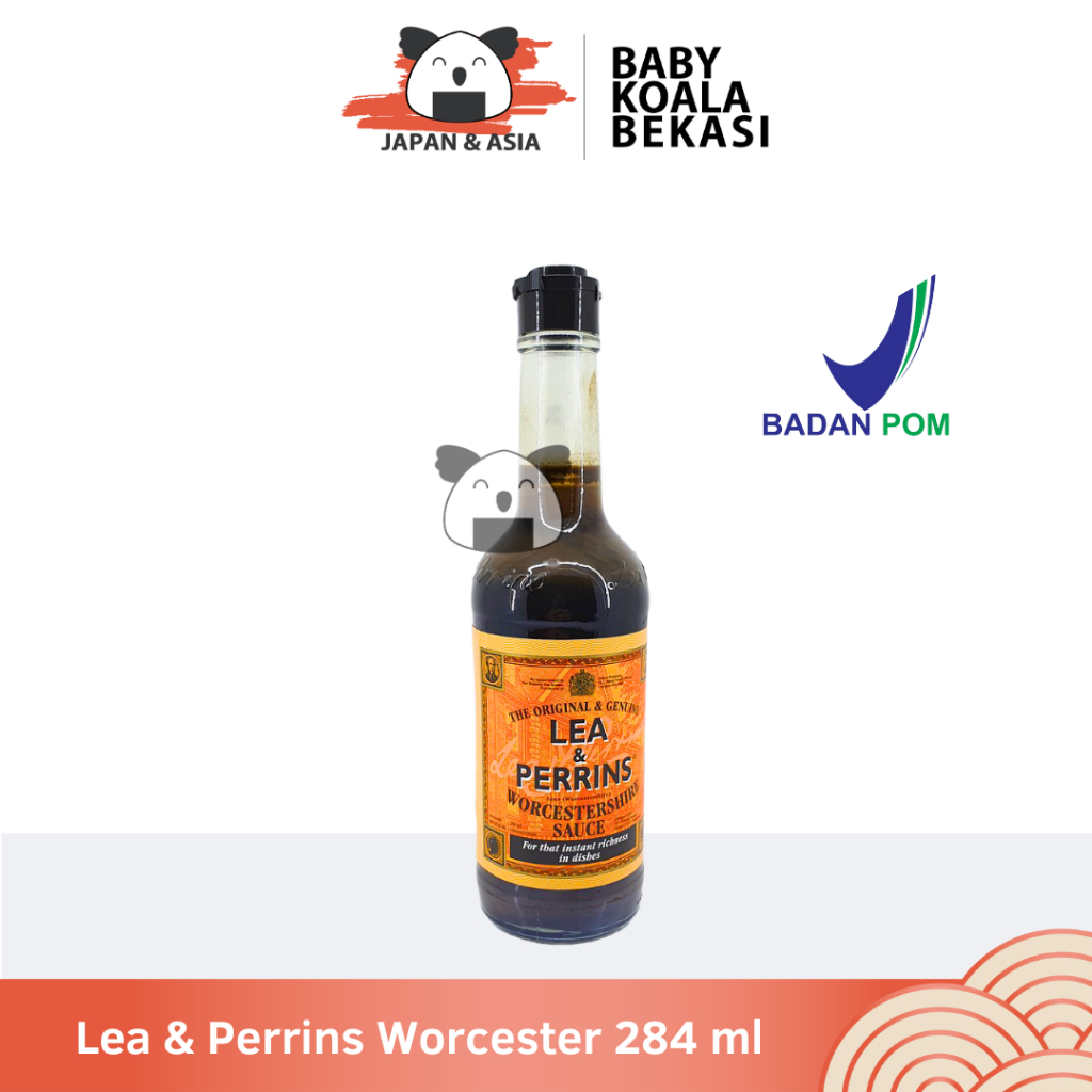 

LP Wortchester Sauce Kecap Inggris 284 ml │ Lea & Perrins Import Wortchestershire - Bekasi