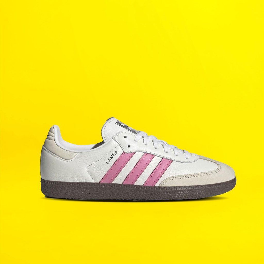 Adidas Samba OG White Lucid Pink Original