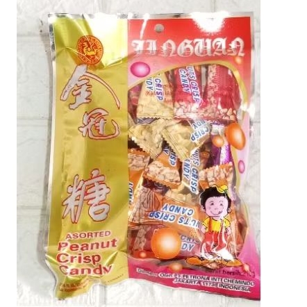 

Pelangi Kering Asorted Peanut Crisp Candy 210gram (FJD 076)