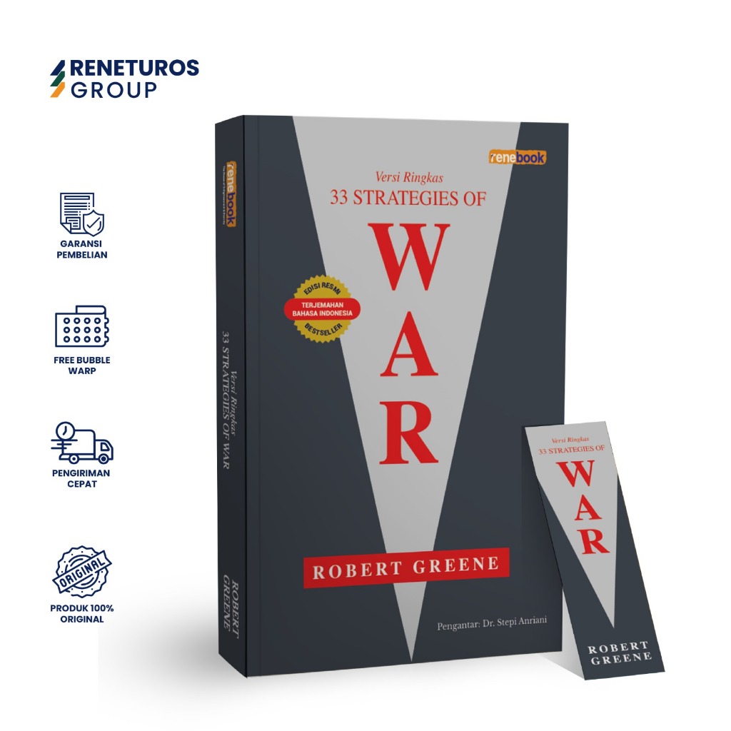 Renebook Versi Ringkas 33 Strategies of War Robert Greene - Robert Greene
