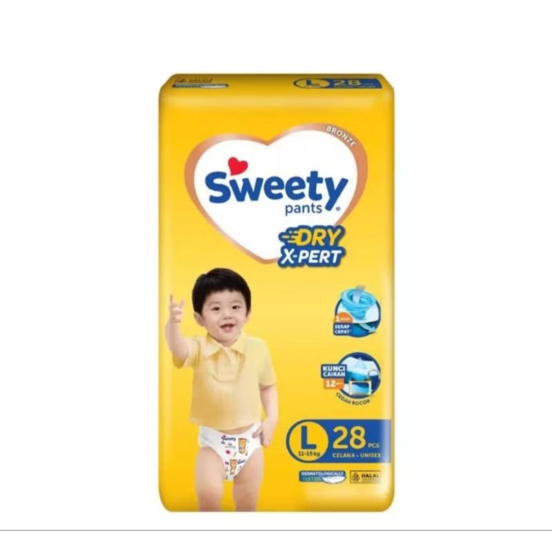 Popok Sweety Bronze ukuran L