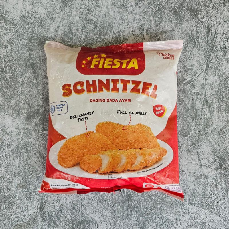 

[KEMASAN BARU]FIESTA SCHNITZEL 400gr