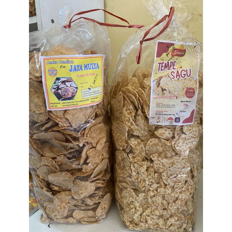 

Keripik tempe 2kg (bal)