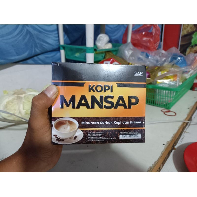 

1 BOX KOPI MANSAP ISI 10 SACHET