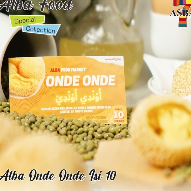 

ALBA FOOD ONDE ONDE ISI 10PCS