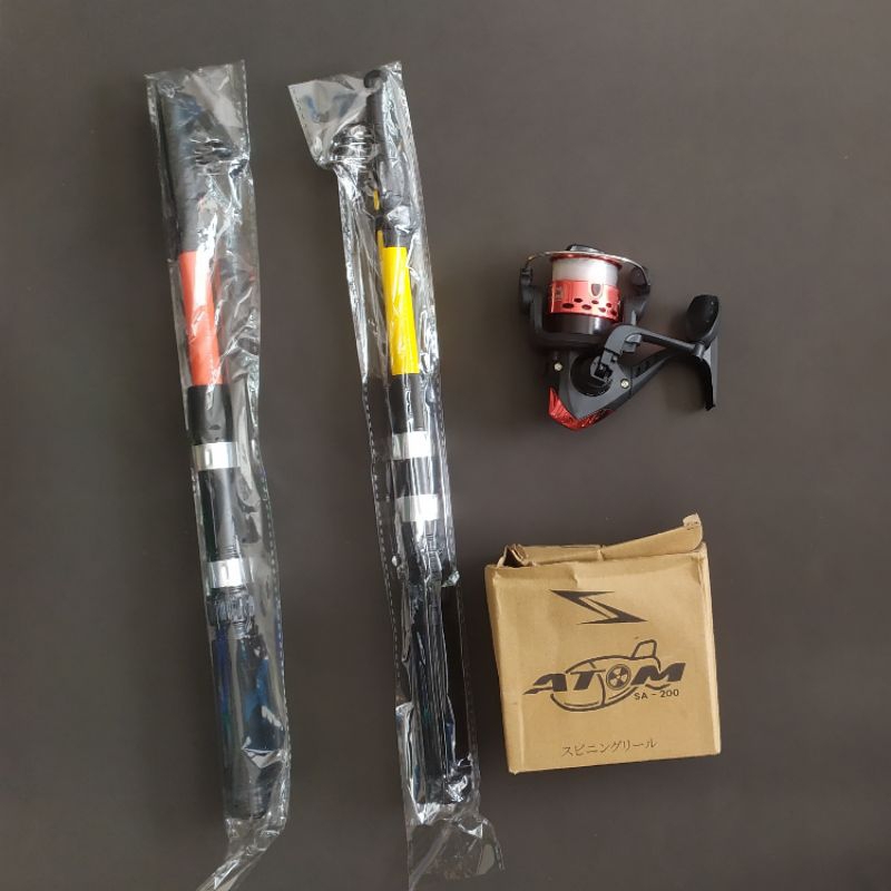 pancing set joran dan katrol