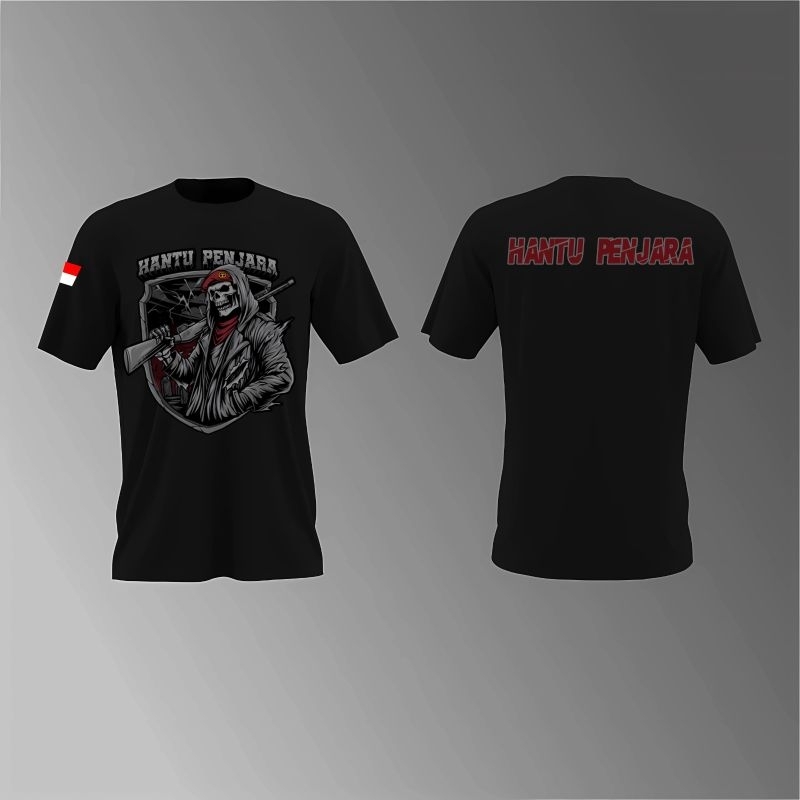 Kaos Hitam Hantu Penjara