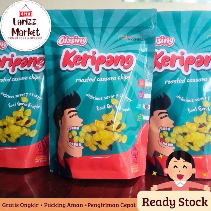 

Keripik Singkong Panggang Asli UMKM Kota Bekasi Enak Kemasan Cantik