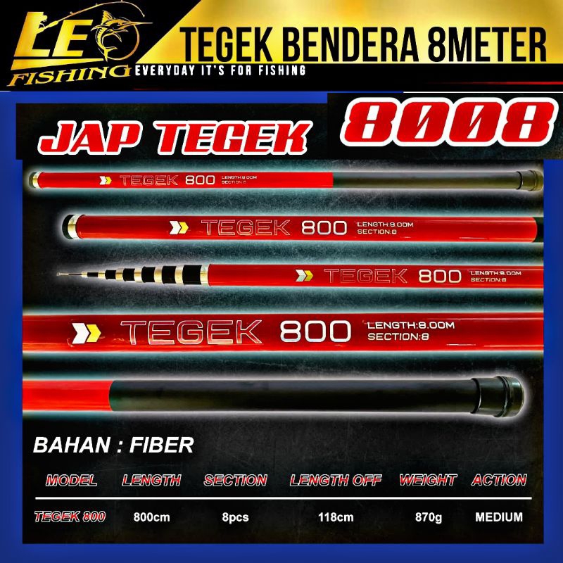 TEGEK BENDERA 8 METER JORAN TEGEK BENDERA TERLARIS