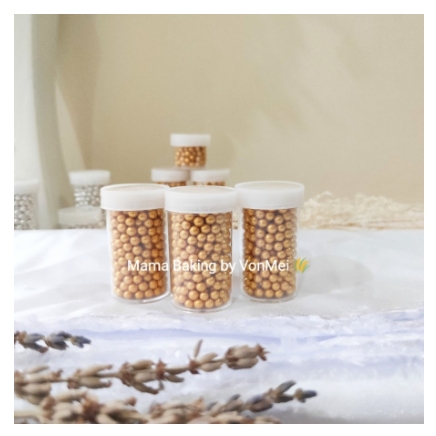 

Sprinkle Ball Gold Pearl Bola Emas Trimit Topping Hias Kue -+ 25 gr