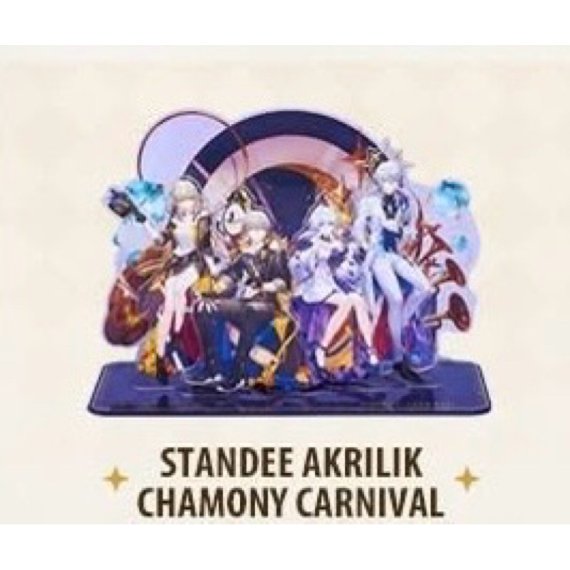 [Mohon Baca Deskripsi] Open Split ORI Offi Merchandise HSR Honkai Star Rail Charmony Carnival Limite