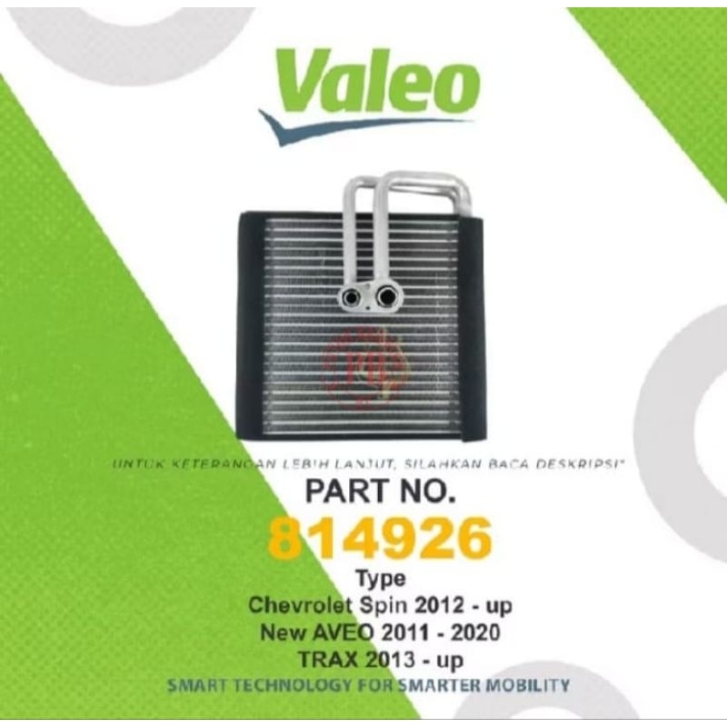 evaporator coling coil evap ac mobil original valeo CHEVROLET SPIN CHEVROLET TRAX  CHEVROLET AVEO NE