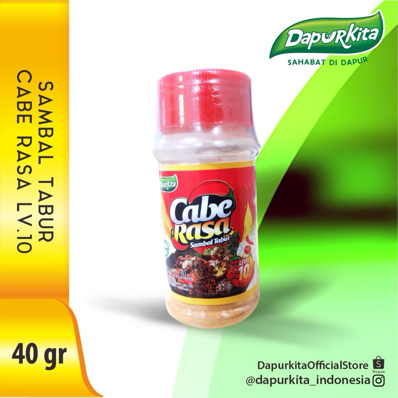 

CABE RASA BOTOL LV.10 DAPURKITA 40gr
