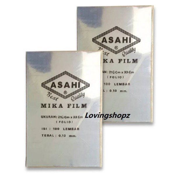 

Plastik Mika untuk/buat jilid ukuran F4,Plastik Mika Film