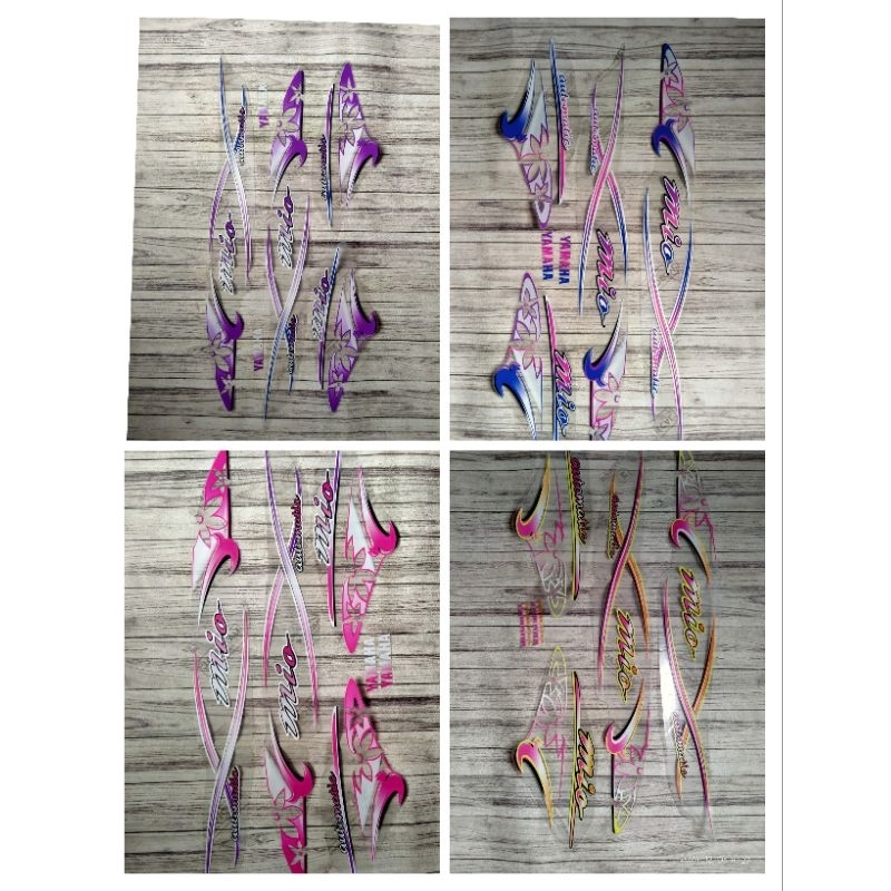 STRIPING MIO SPORTY//MIO SMILE MOTIF BUNGA