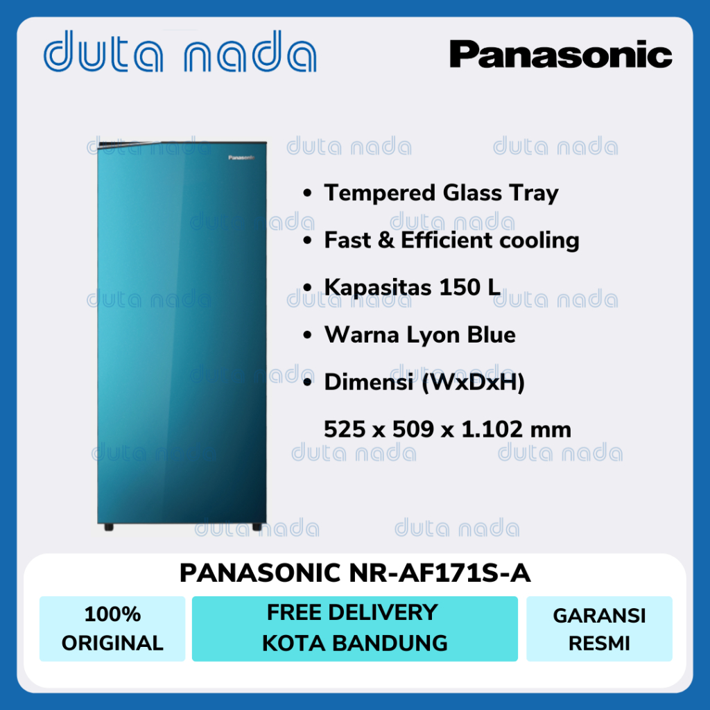 Panasonic Kulkas 1 Pintu NRAF171SA / NR-AF171S-A