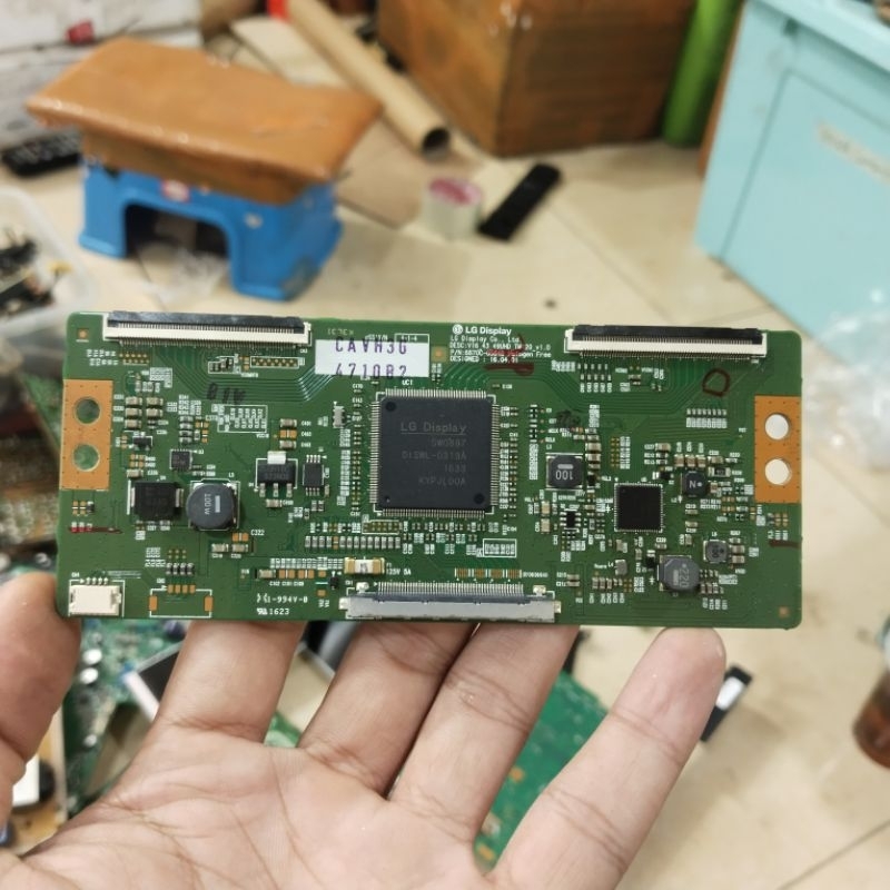 tcon tv LG 43UH610 tcon tikon mesin tv led