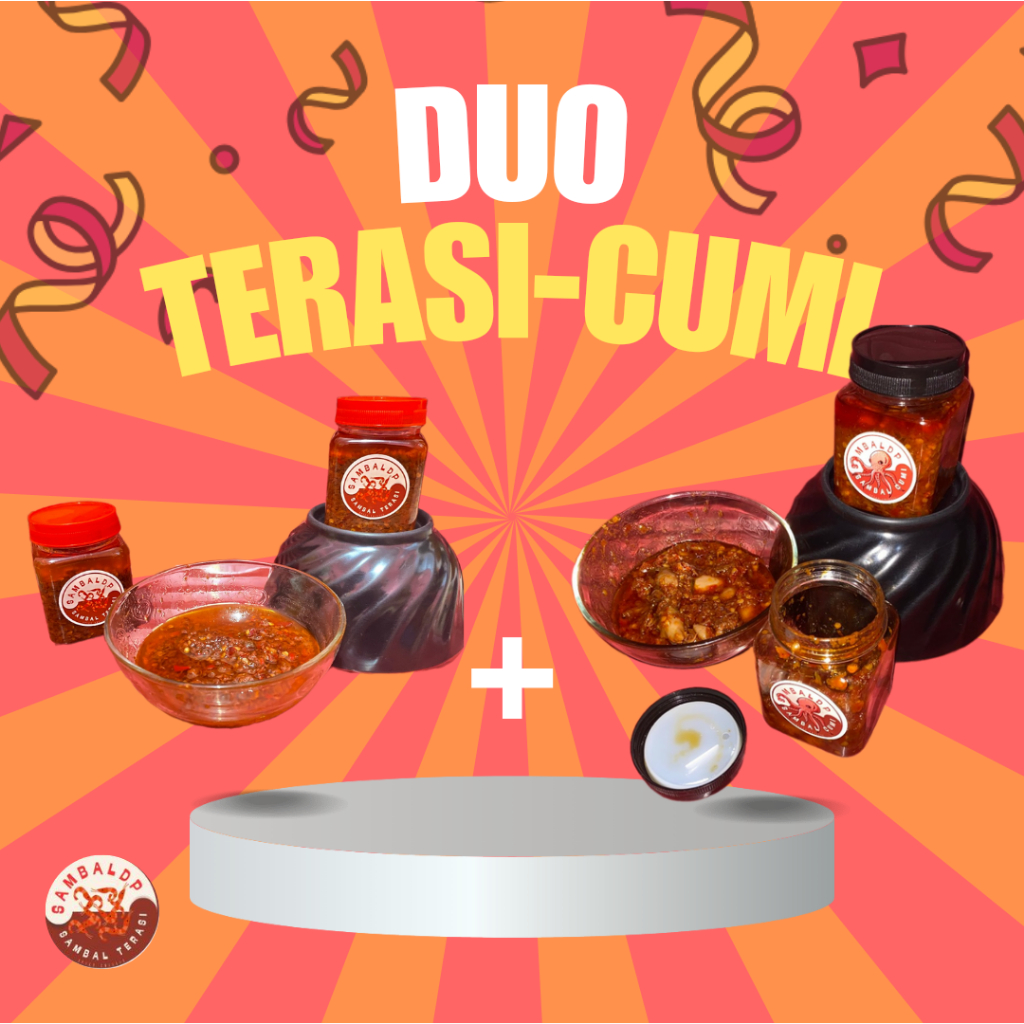 

Sambal DP Duo [Terasi - Cumi] "Gurih Pedas Khas Nusantara