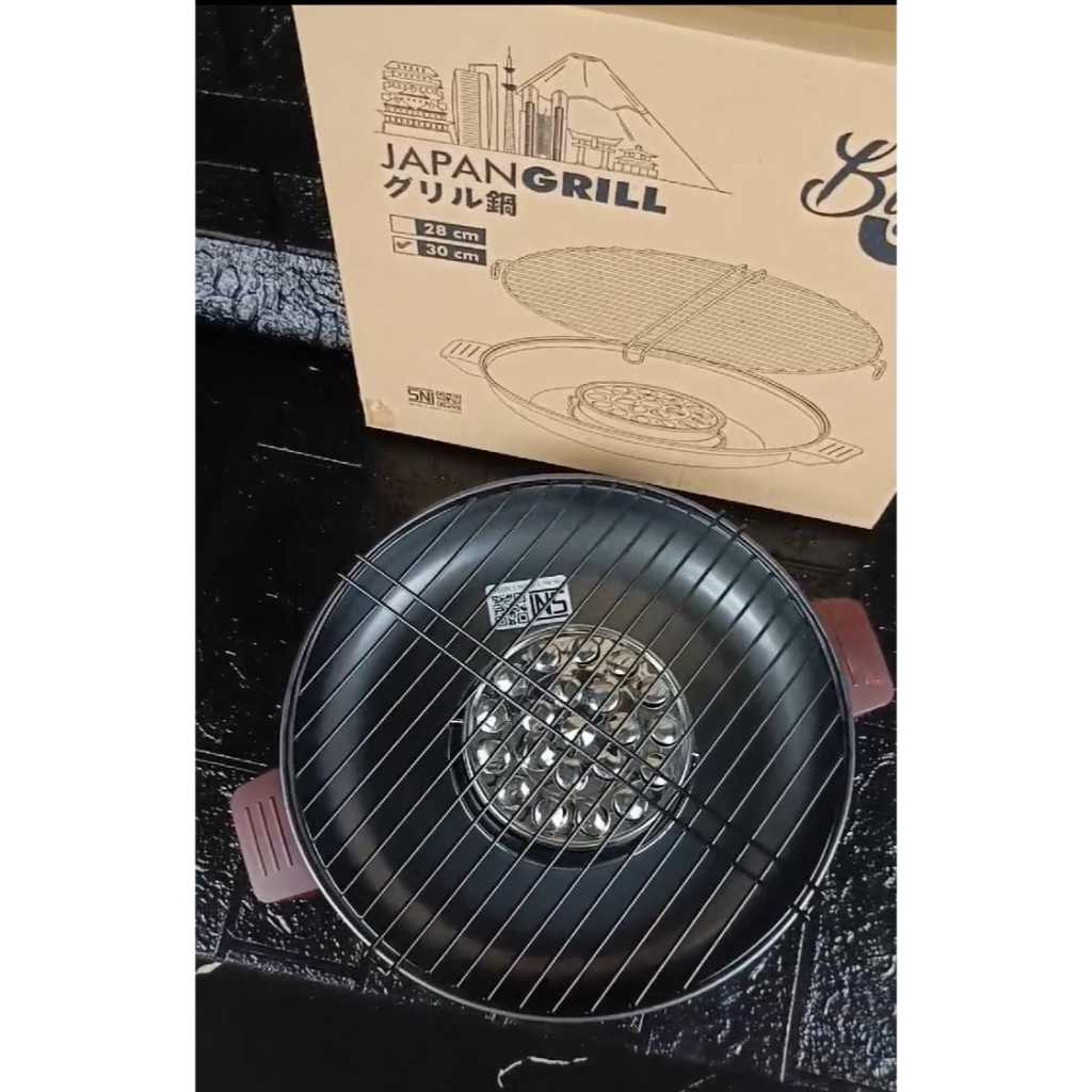 Japan Grill Set SNI GRILL 28 cm, GRILL SATE, BARBEQUE, SUKI, STEAK, SUKI2, ALA2 JEPANG,