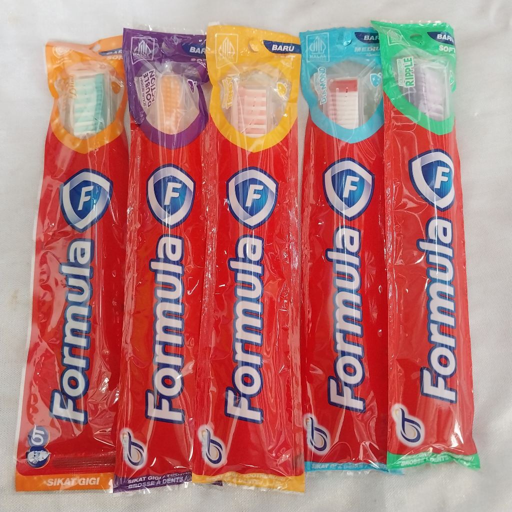 formula sikat gigi/Sikat Gigi Formula Dewasa Zig zag/formula dewasa bulu halus/formula sikat gigi