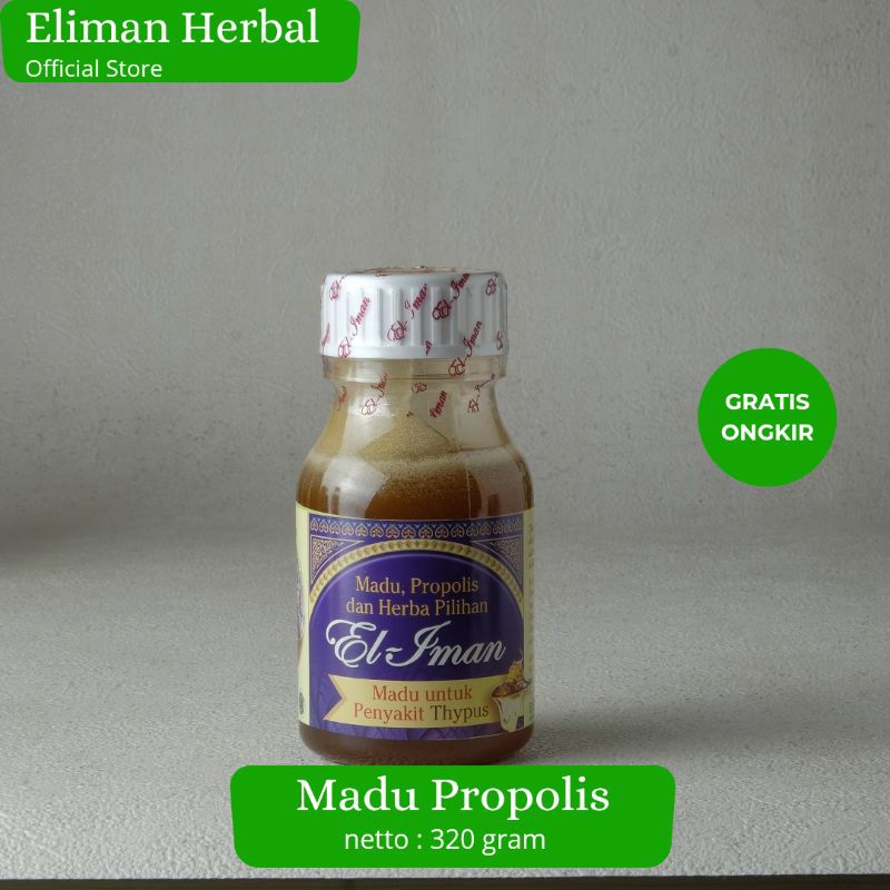 

Madu Propolis Eliman Herbal Madu Thypus 320gr Original