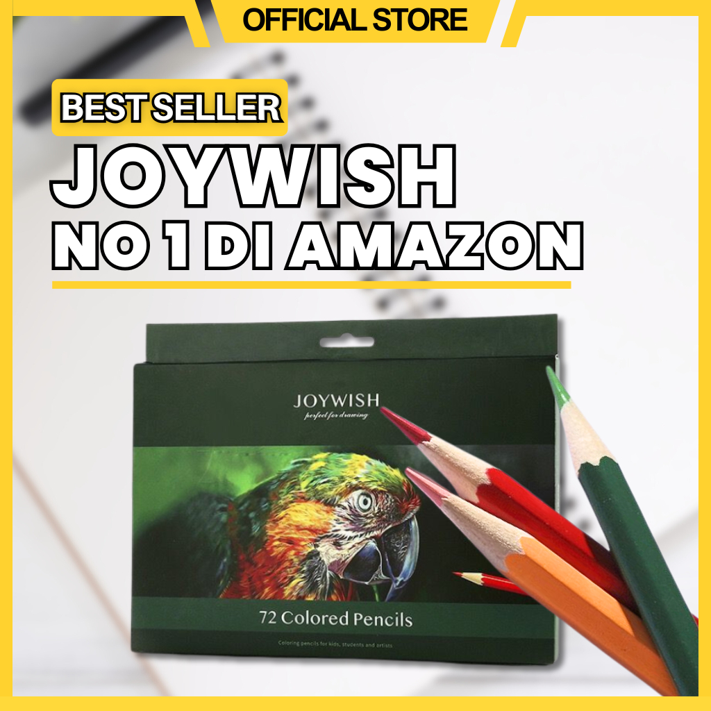 

Oil Pencil Color Pensil Warna Minyak 72 - Joywish High-grade