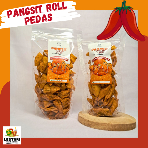 

[LESTARI Snadi] Pangsit Roll Pedas Snack Camilan Makanan Ringan