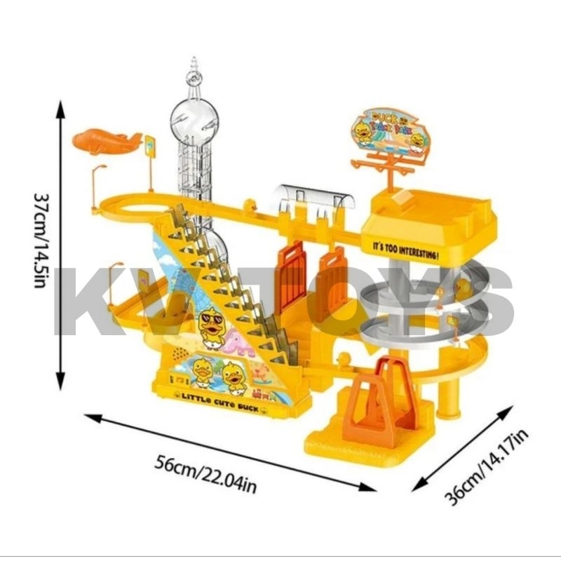 MAINAN TRACK TANGGA/MAINAN ANAK/MAINAN TANGGA LITTLE DUCK