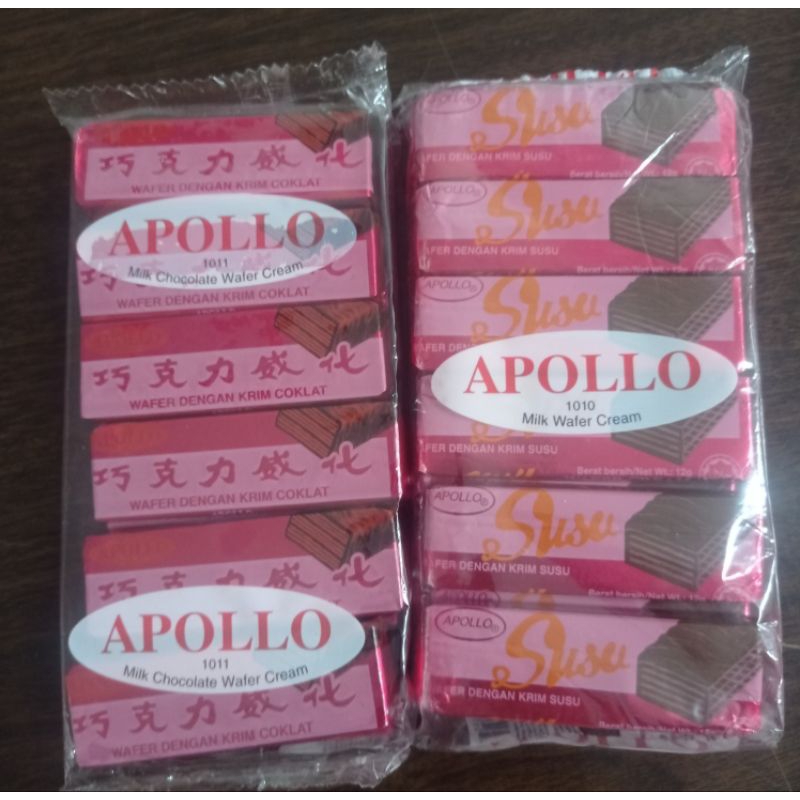 

Apollo rasa Coklat/Susu Wafer Cream