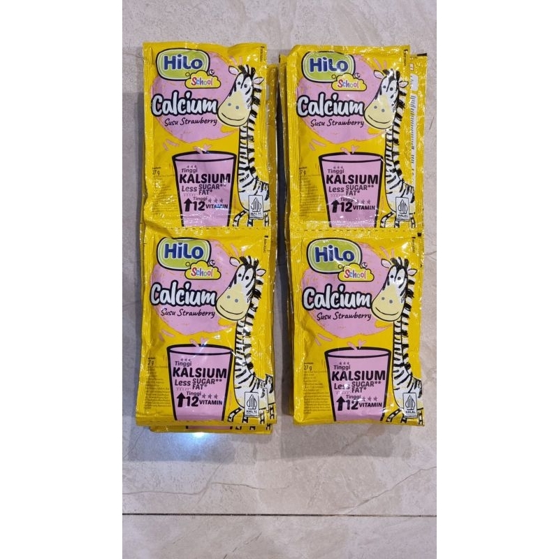 

IO Susu HILO School Sachet (Renceng)Hilo School Coklat Vanilla