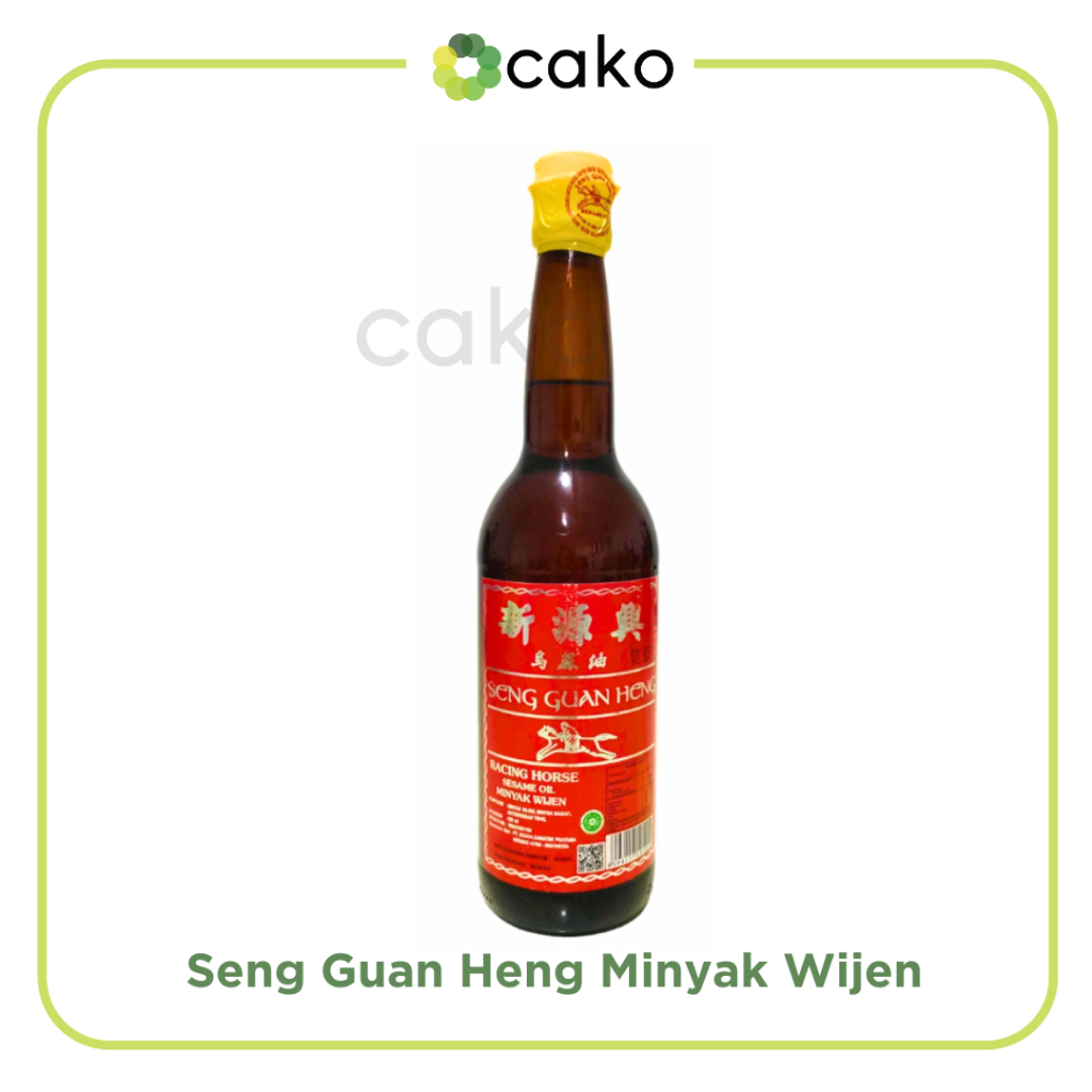 

Minyak Wijen Seng Guan Heng 620ml/ Sesame Oil / Khusus Pengiriman Instan & Sameday