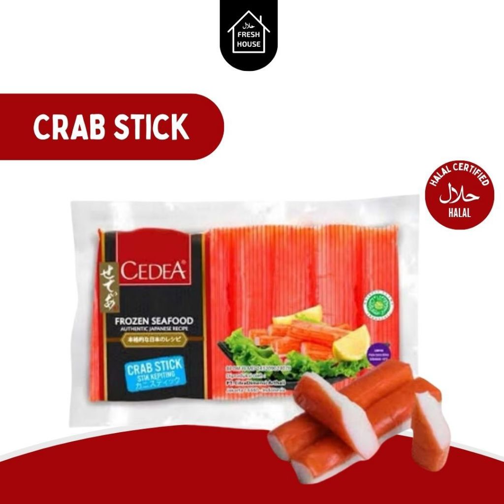 

CEDEA CRAB STIK 250GR / BAKSO IKAN OLAHAN