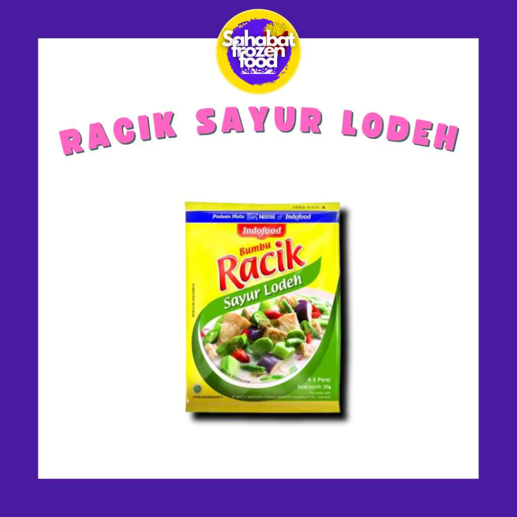 

Racik Bumbu Instan Sayur Lodeh