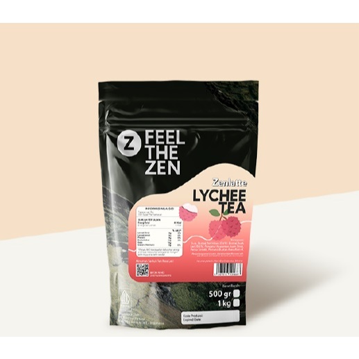 

Zenlatte Lychee Tea - Bag 500gr | Lychee Tea Powder | Bubuk Lychee Tea
