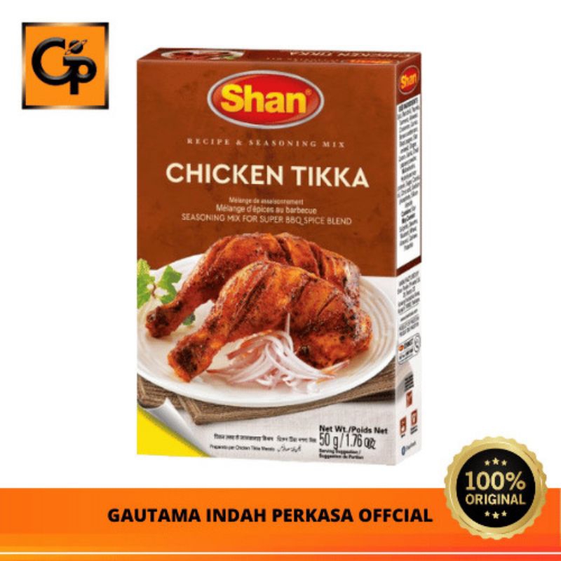 

Bumbu Siap Pakai Shan Seasoning Chiken Tika 50 gram