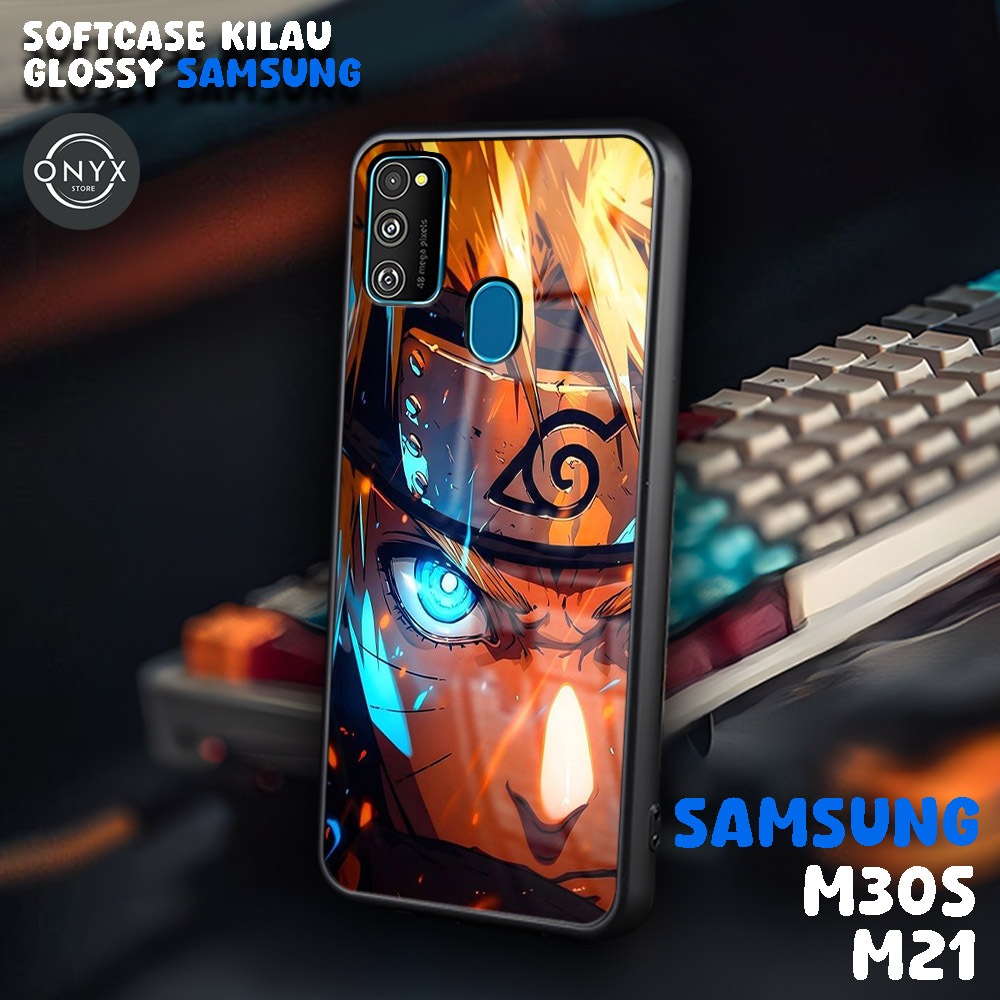 [AA05] Softcase SAMSUNG M21 | M30S | NARUTO | Case Samsung Keren Lucu | Casing Kilau Glossy Samsung 