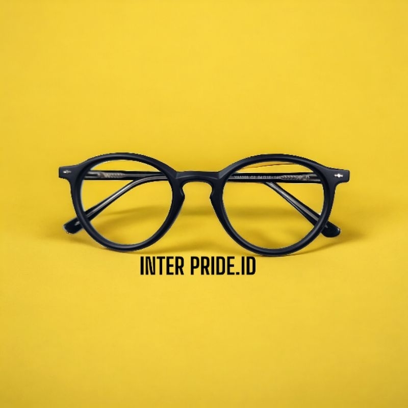 KACAMATA BULAT KECIL PRIA WANITA FRAME PLASTIK KOKOH,PHOTOCROMIC BLUECROMIC EYEWEAR GLASESS FASHION
